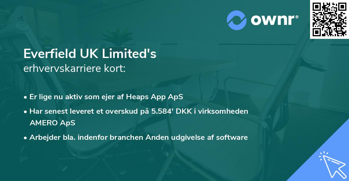 Everfield UK Limited's erhvervskarriere kort