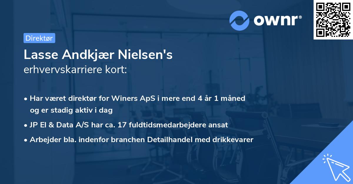 Lasse Andkjær Nielsen's erhvervskarriere kort