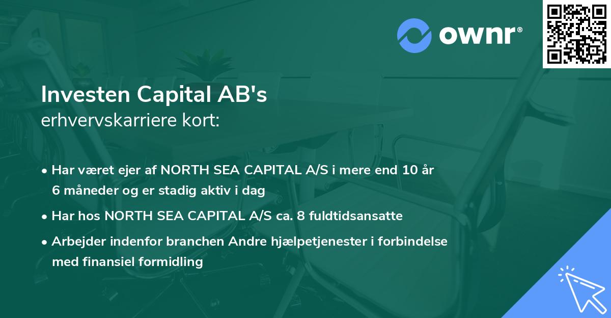 Investen Capital AB's erhvervskarriere kort