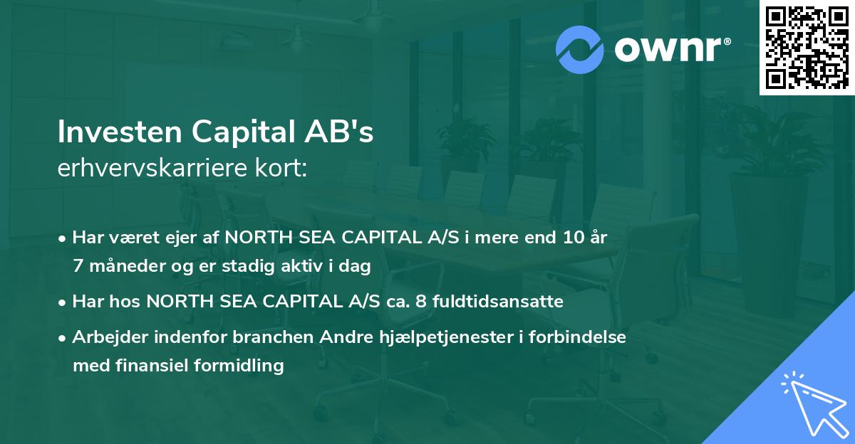 Investen Capital AB's erhvervskarriere kort