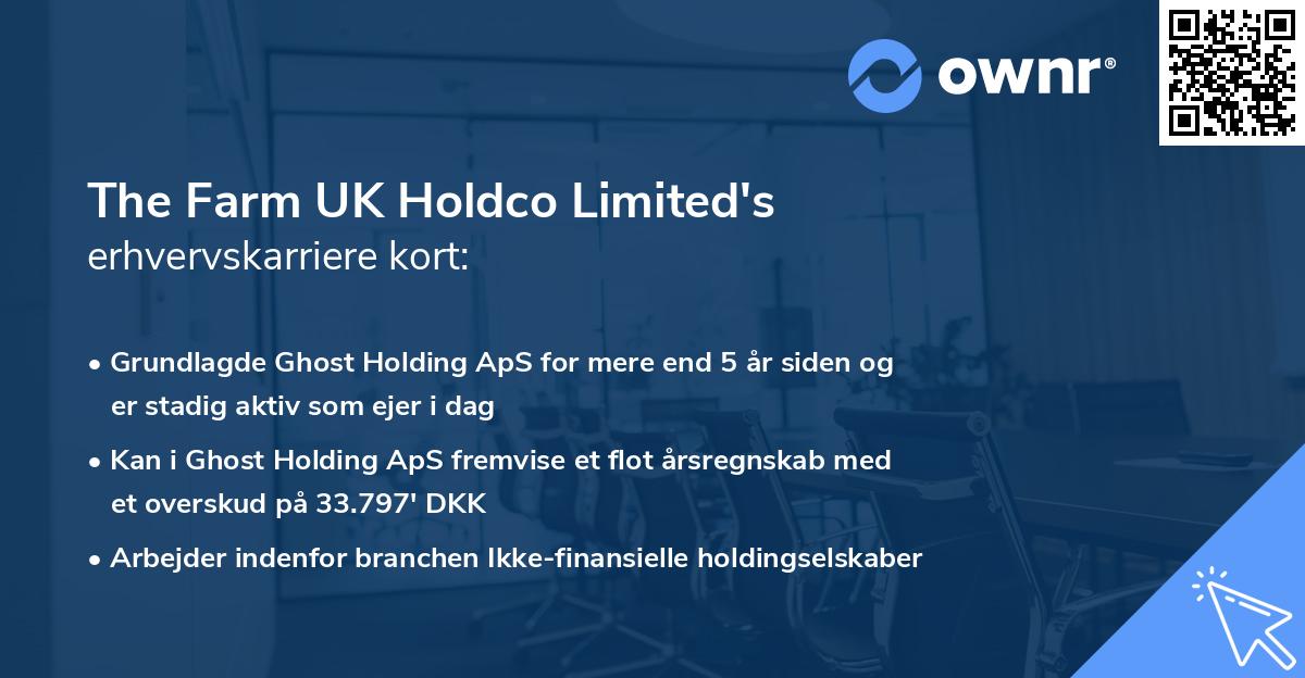 The Farm UK Holdco Limited's erhvervskarriere kort