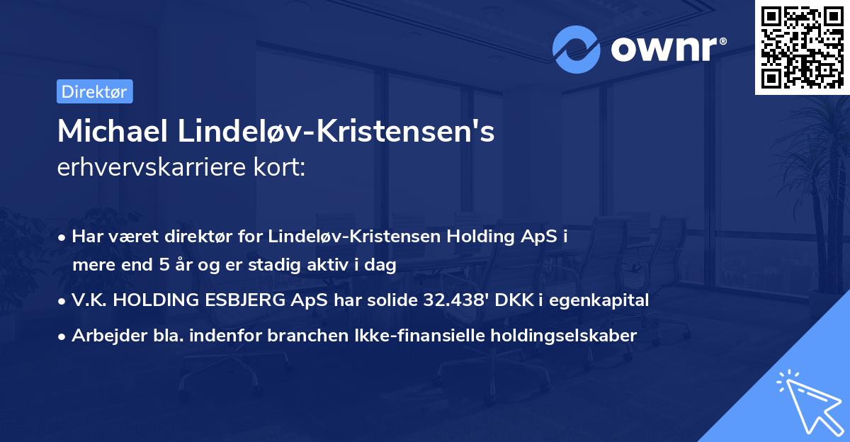 Michael Lindeløv-Kristensen's erhvervskarriere kort