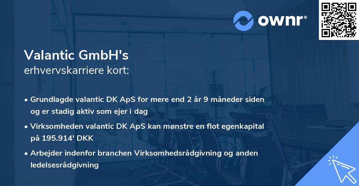 Valantic GmbH's erhvervskarriere kort