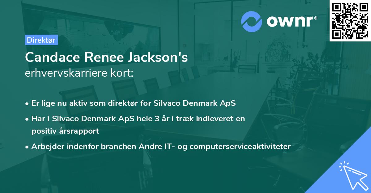 Candace Renee Jackson's erhvervskarriere kort