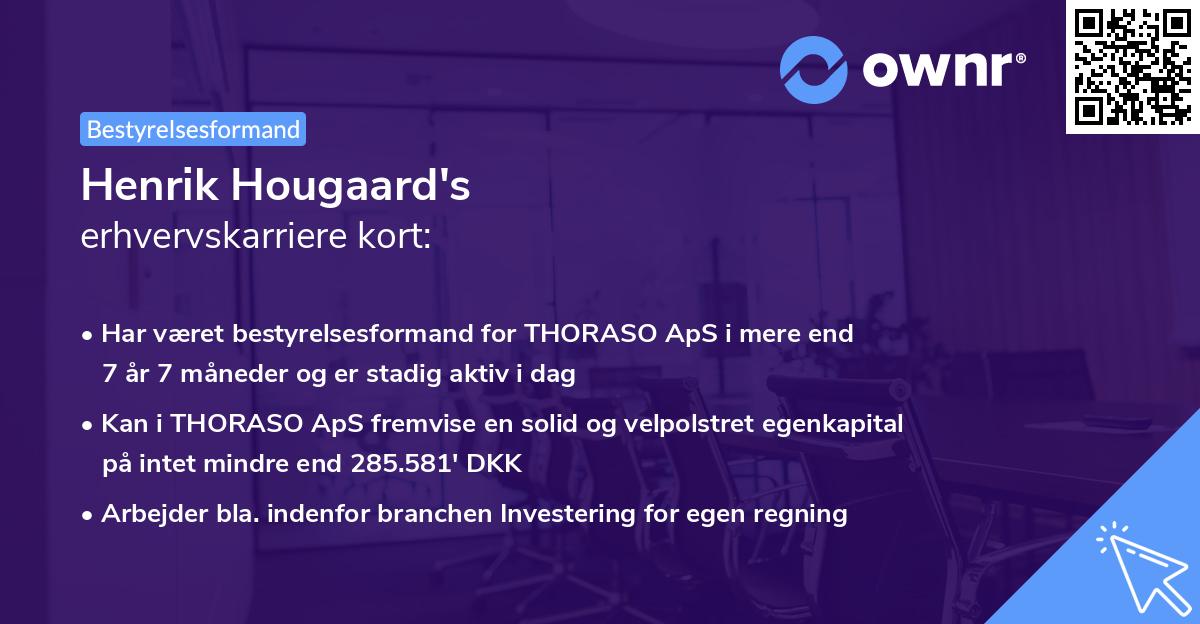 Henrik Hougaard's erhvervskarriere kort