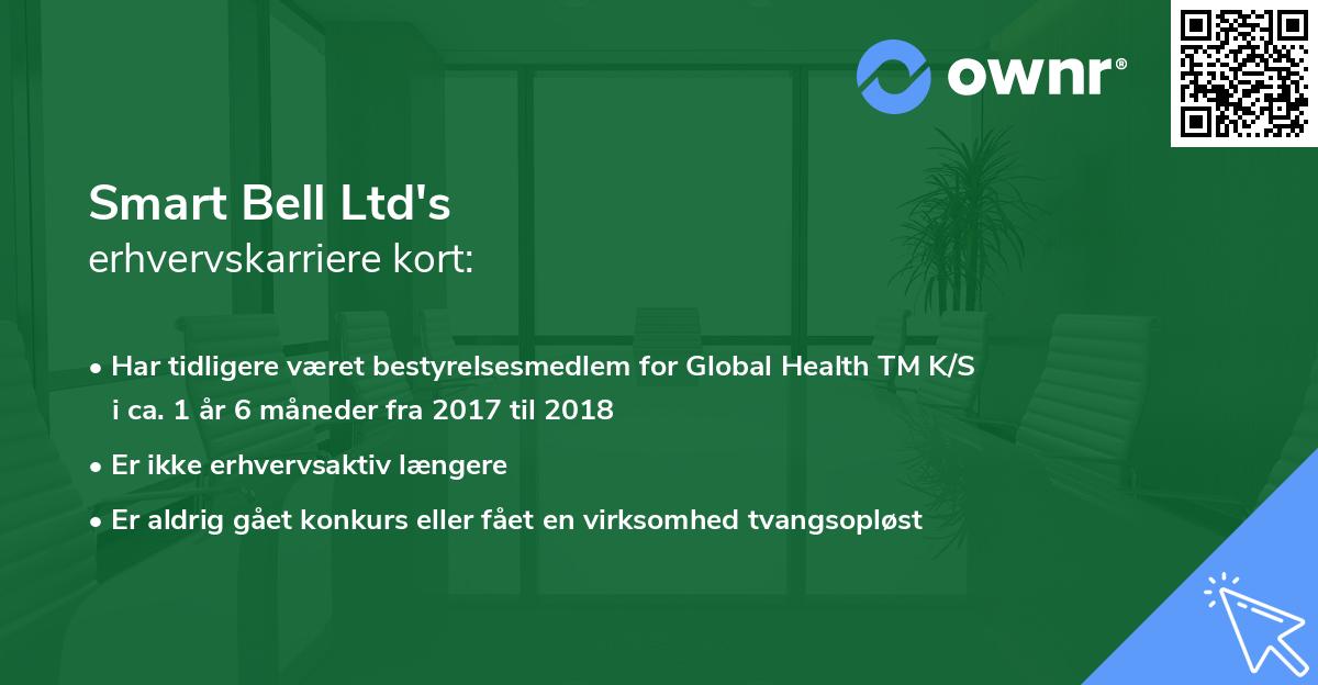 Smart Bell Ltd's erhvervskarriere kort