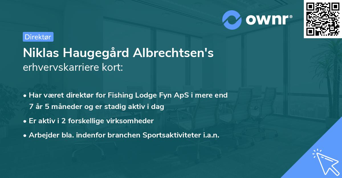 Niklas Haugegård Albrechtsen's erhvervskarriere kort