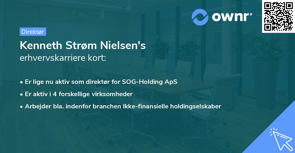 Kenneth Strøm Nielsen's erhvervskarriere kort