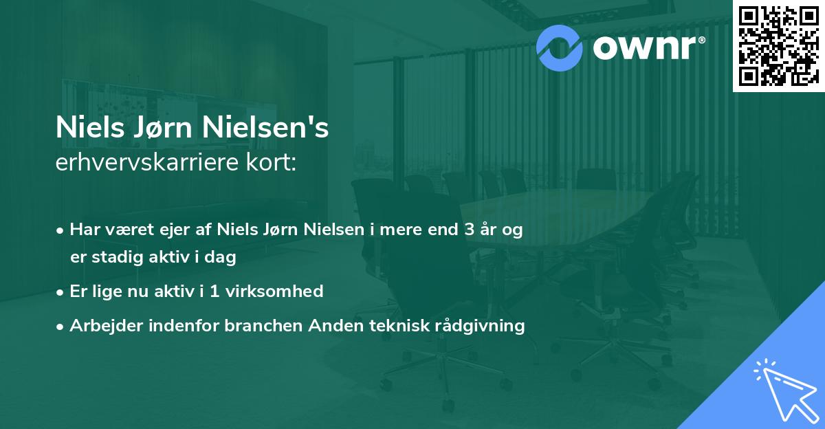 Niels Jørn Nielsen's erhvervskarriere kort