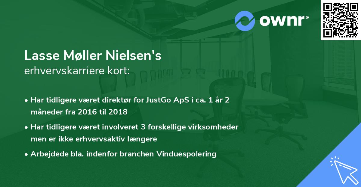 Lasse Møller Nielsen's erhvervskarriere kort