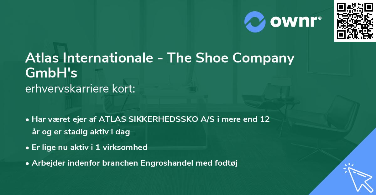 Atlas Internationale - The Shoe Company GmbH's erhvervskarriere kort