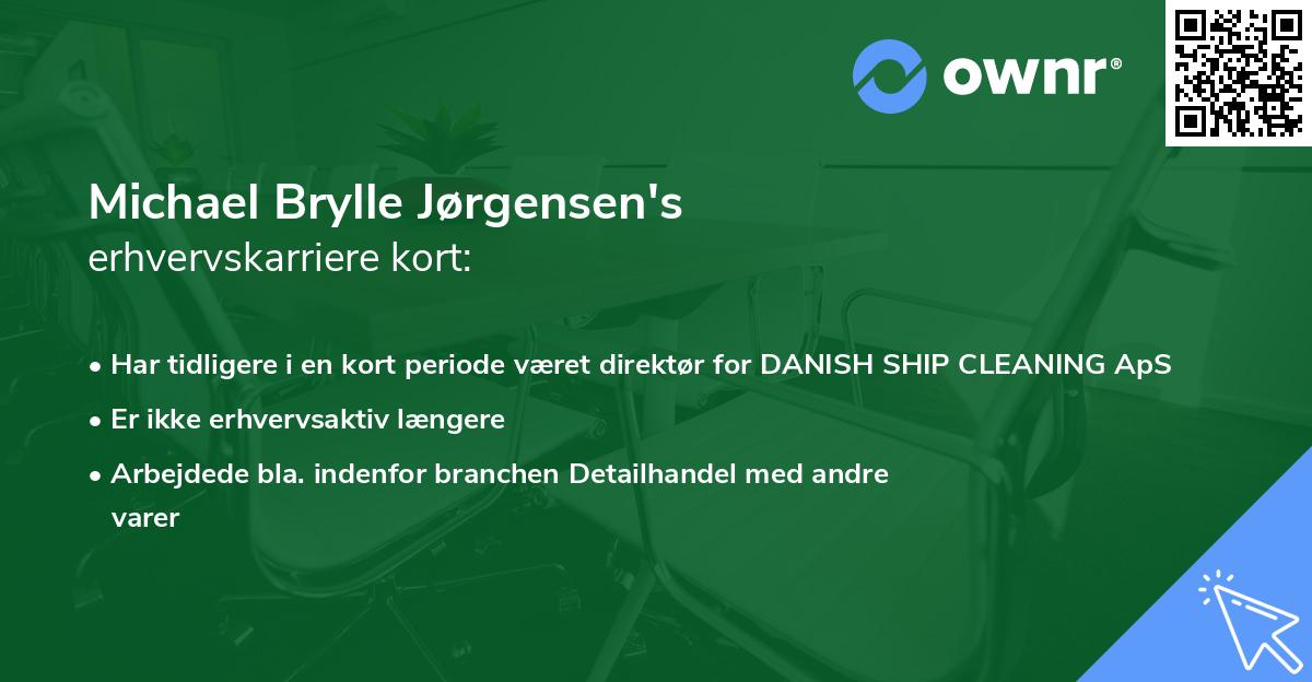 Michael Brylle Jørgensen's erhvervskarriere kort