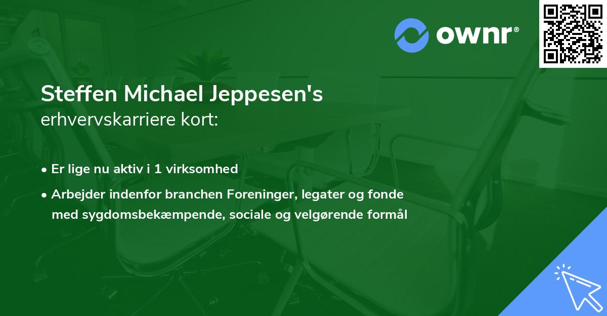 Steffen Michael Jeppesen's erhvervskarriere kort