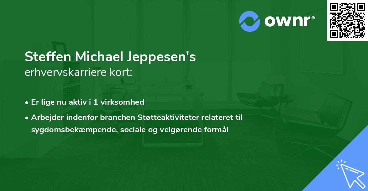 Steffen Michael Jeppesen's erhvervskarriere kort