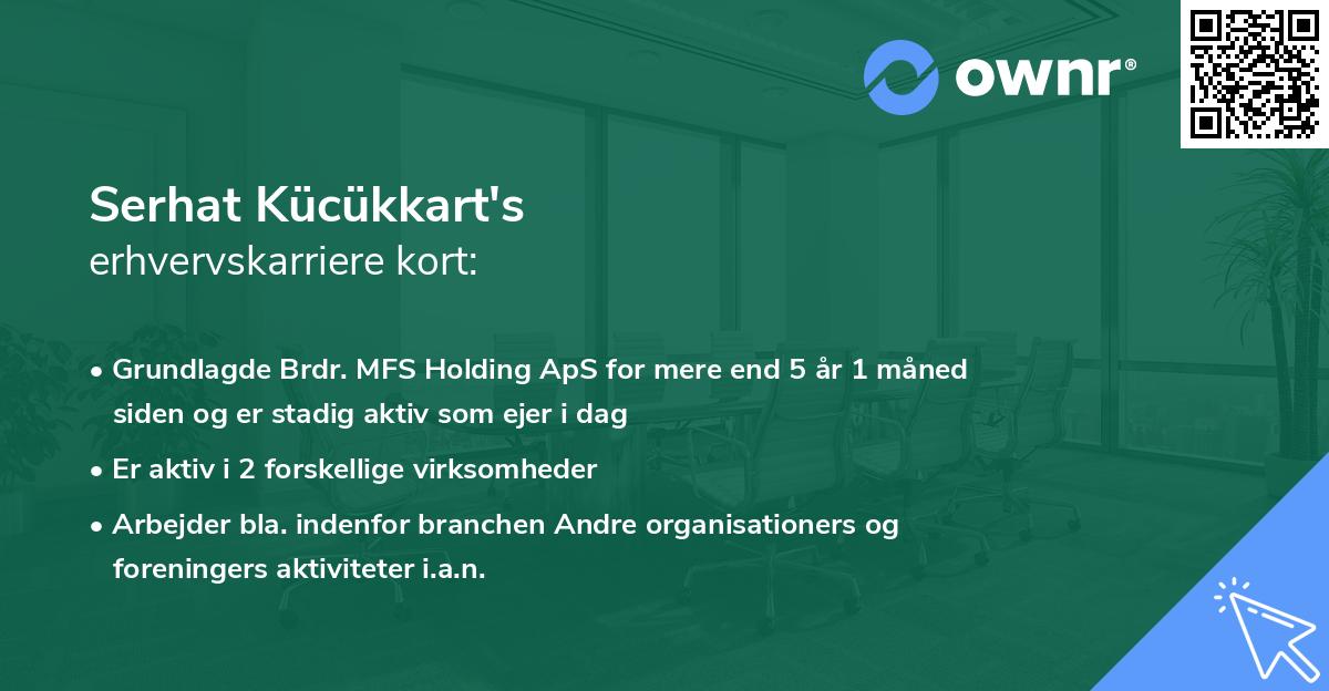 Serhat Kücükkart's erhvervskarriere kort