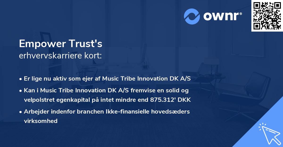 Empower Trust's erhvervskarriere kort