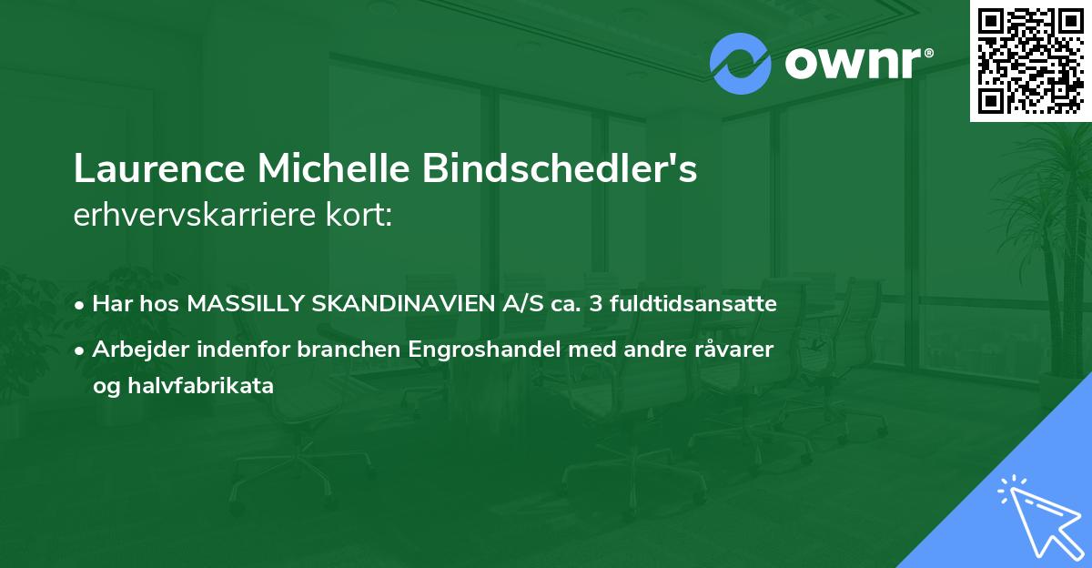 Laurence Michelle Bindschedler's erhvervskarriere kort