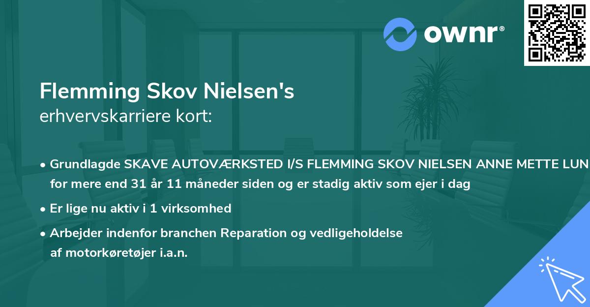 Flemming Skov Nielsen's erhvervskarriere kort