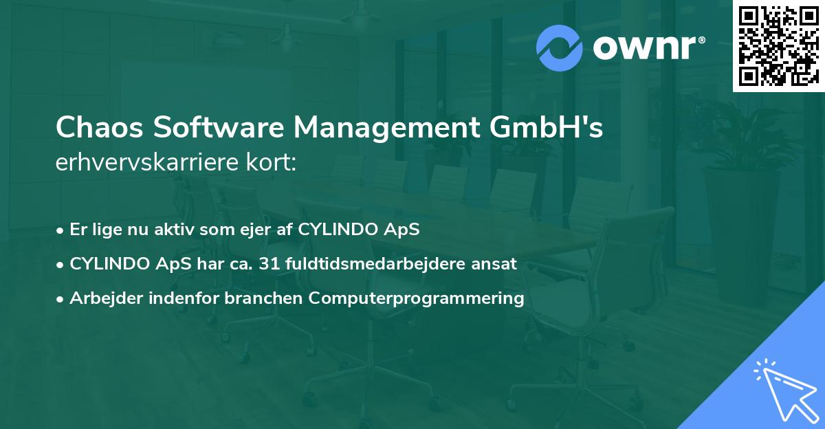 Chaos Software Management GmbH's erhvervskarriere kort