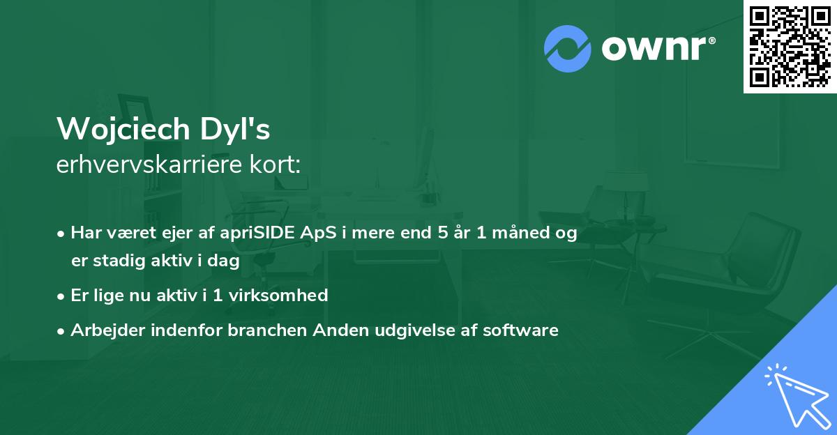 Wojciech Dyl's erhvervskarriere kort