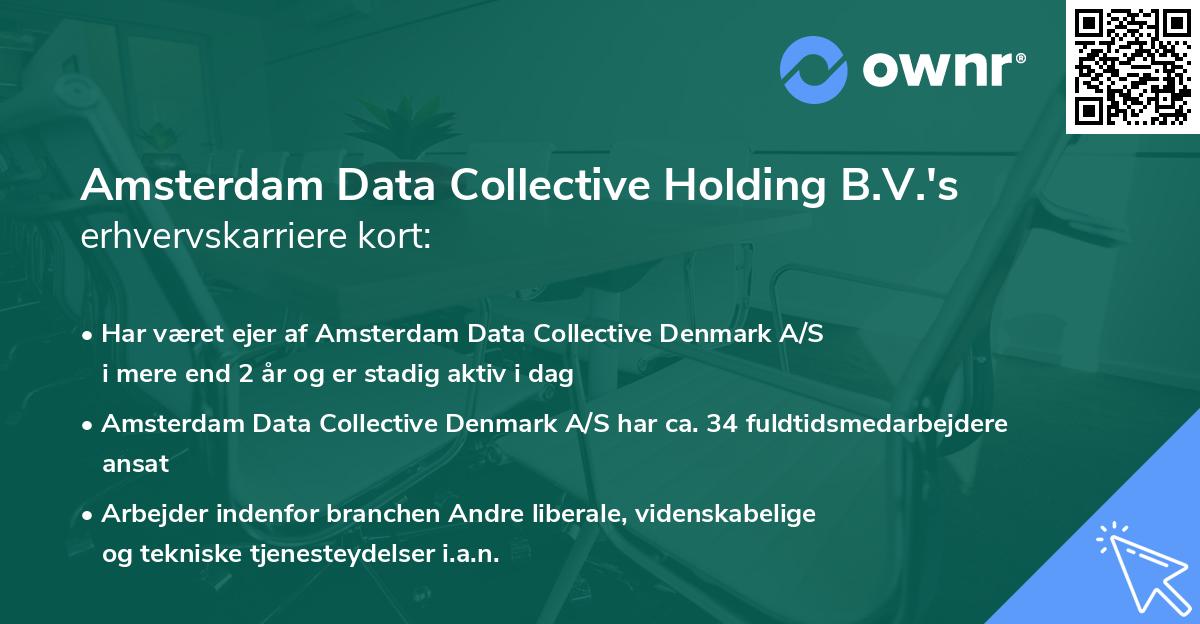 Amsterdam Data Collective Holding B.V.'s erhvervskarriere kort