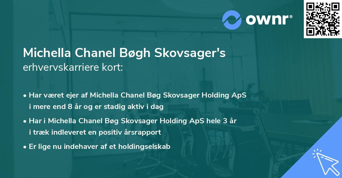 Michella Chanel Bøgh Skovsager's erhvervskarriere kort