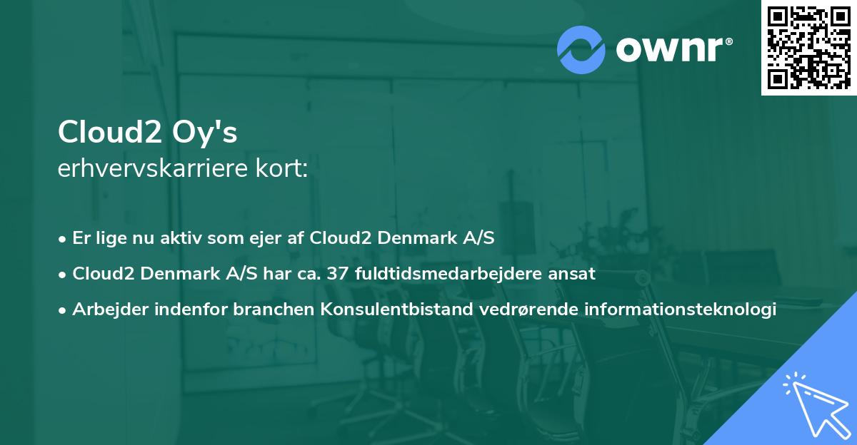 Cloud2 Oy's erhvervskarriere kort