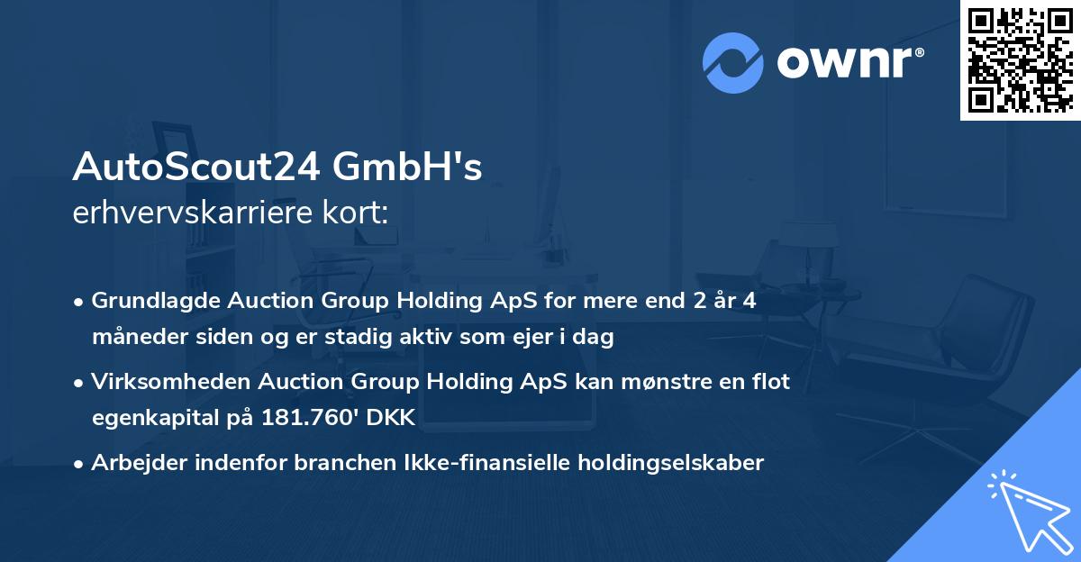 AutoScout24 GmbH's erhvervskarriere kort