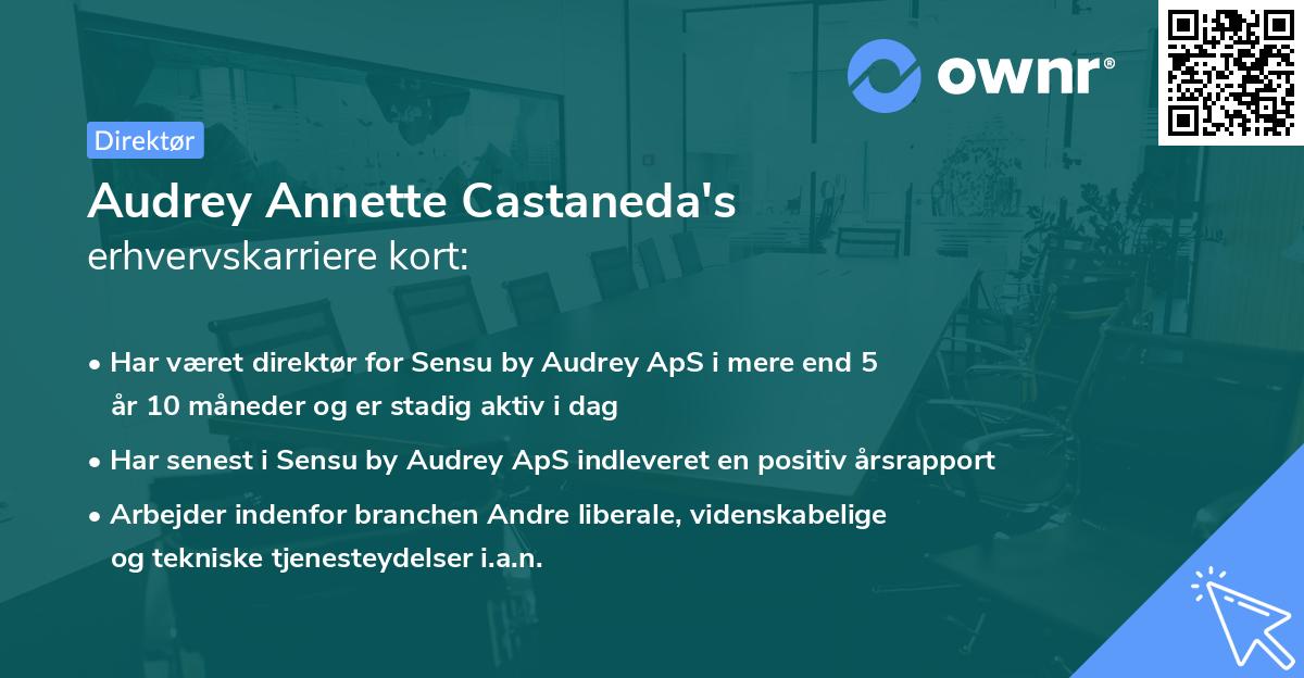 Audrey Annette Castaneda's erhvervskarriere kort