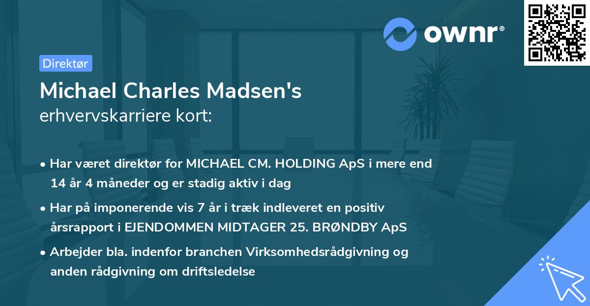 Michael Charles Madsen's erhvervskarriere kort