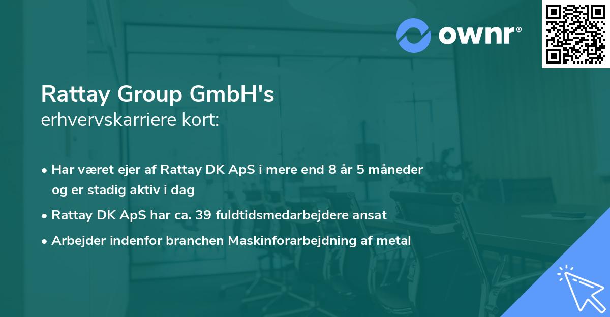 Rattay Group GmbH's erhvervskarriere kort