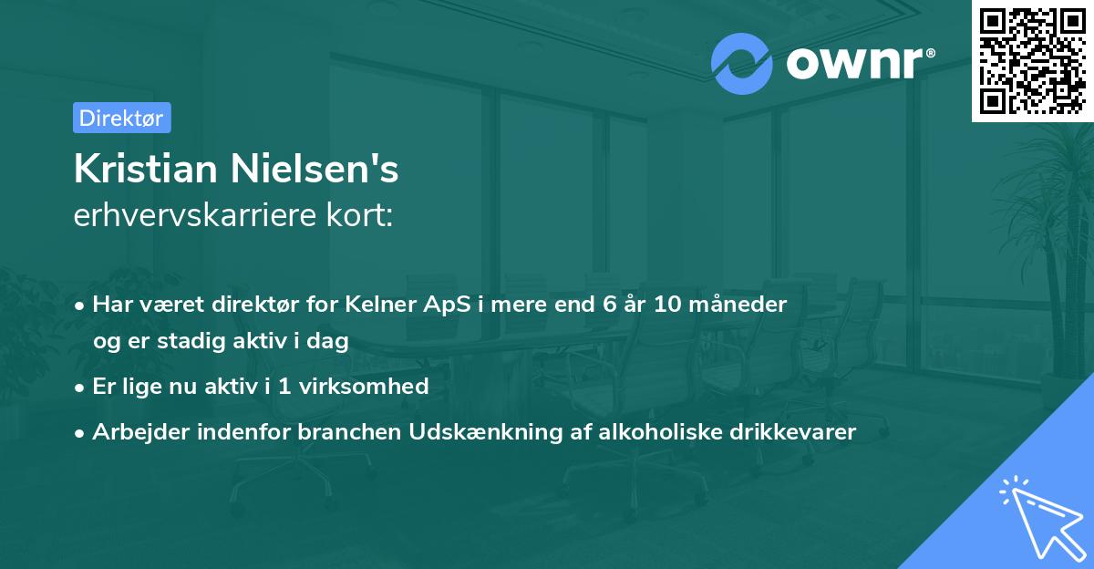 Kristian Nielsen's erhvervskarriere kort