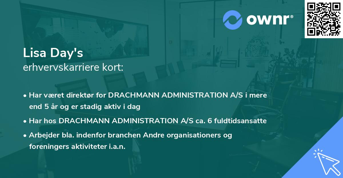 Lisa Day's erhvervskarriere kort