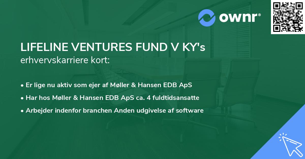 LIFELINE VENTURES FUND V KY's erhvervskarriere kort