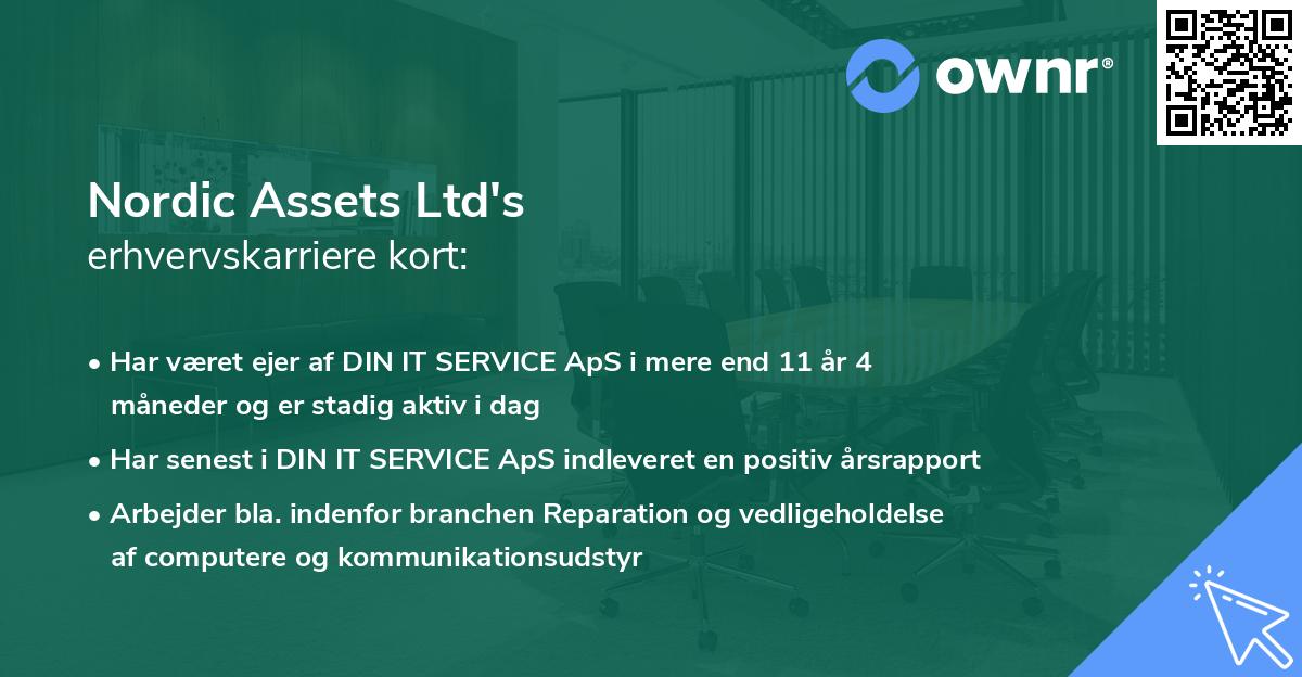 Nordic Assets Ltd's erhvervskarriere kort