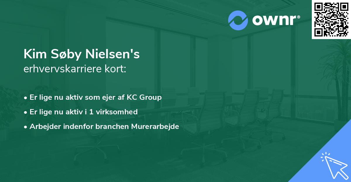 Kim Søby Nielsen's erhvervskarriere kort