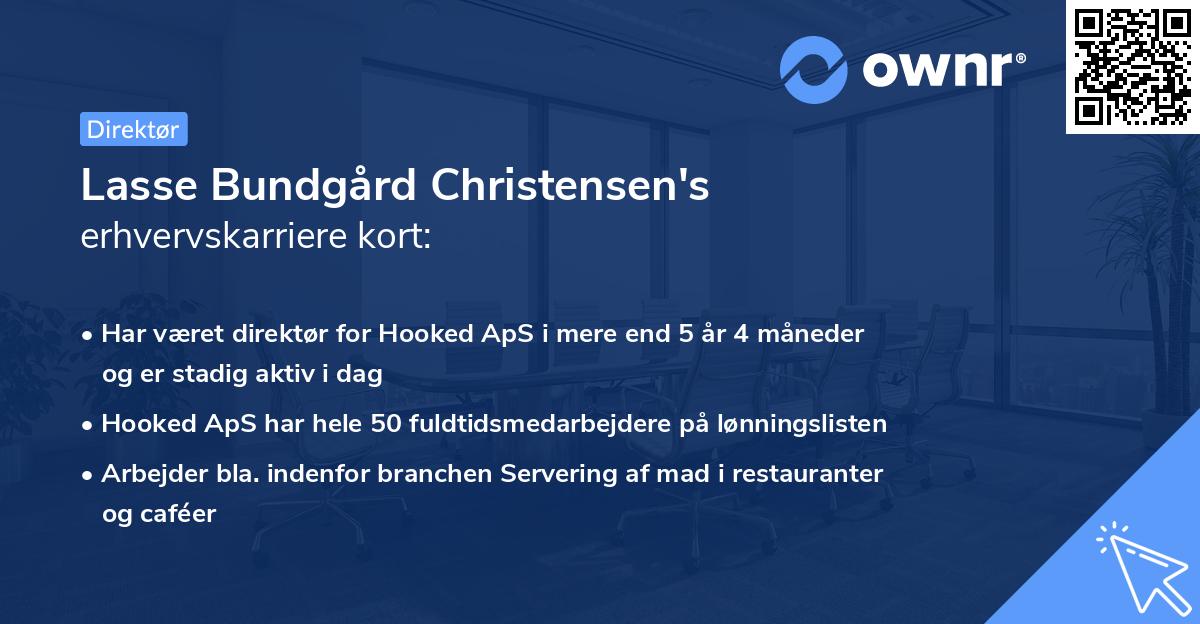 Lasse Bundgård Christensen's erhvervskarriere kort