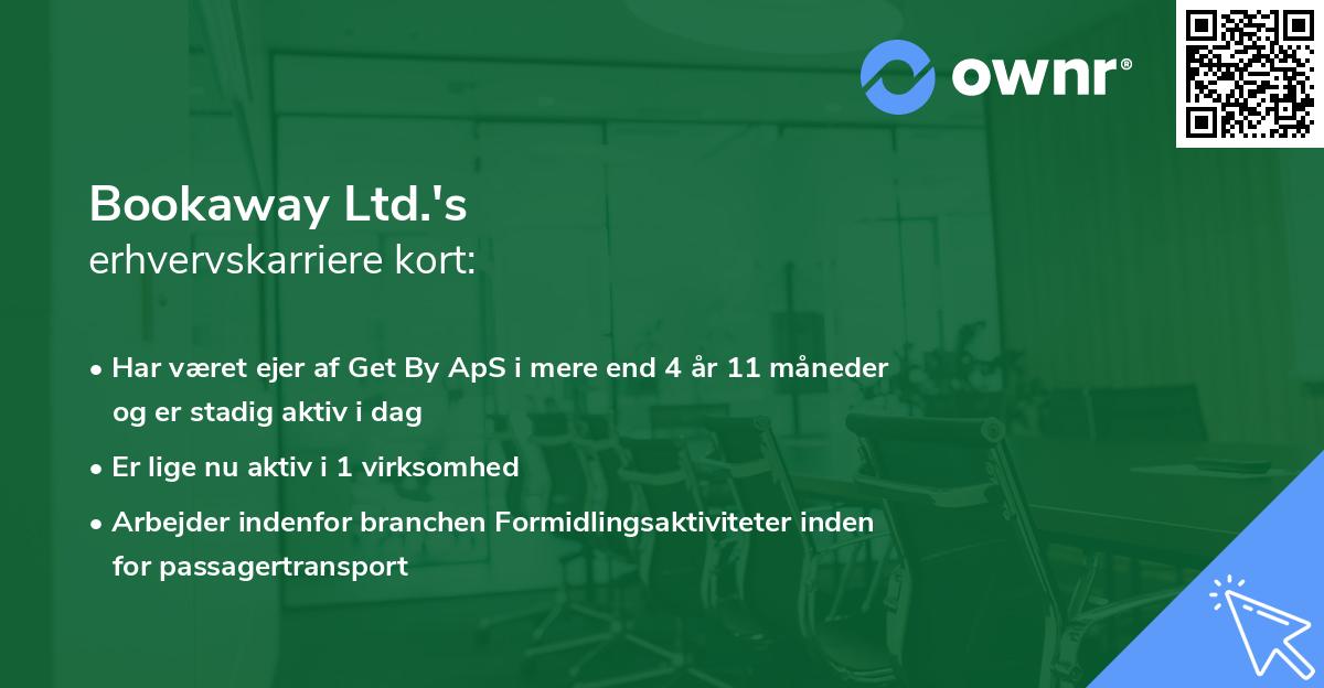 Bookaway Ltd.'s erhvervskarriere kort