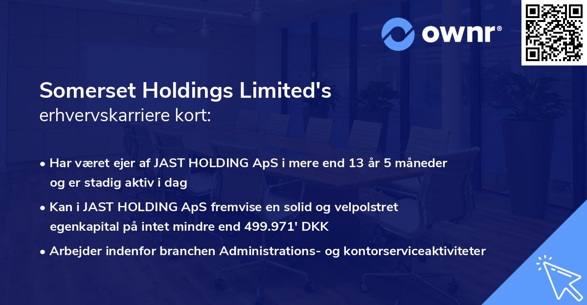 Somerset Holdings Limited's erhvervskarriere kort