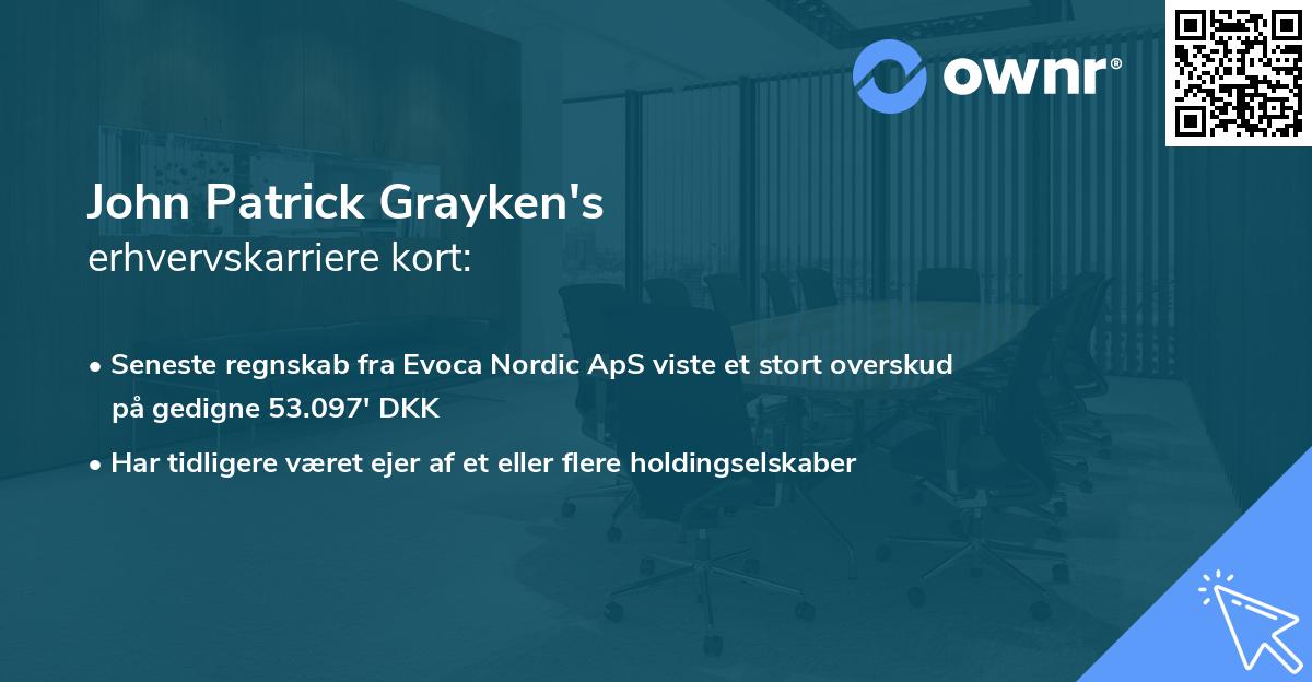 John Patrick Grayken's erhvervskarriere kort