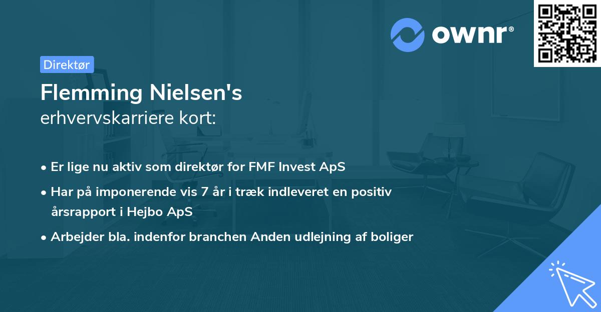 Flemming Nielsen's erhvervskarriere kort