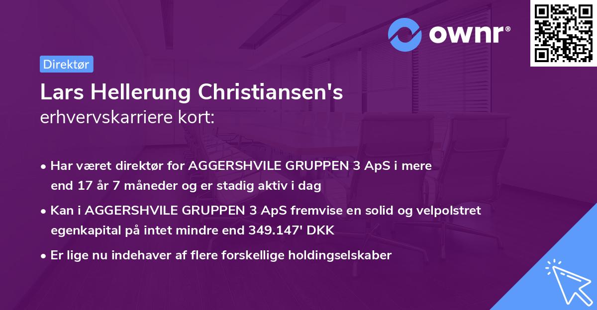 Lars Hellerung Christiansen's erhvervskarriere kort