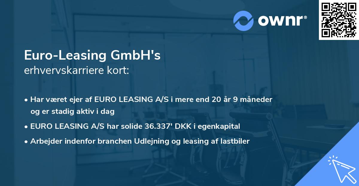 Euro-Leasing GmbH's erhvervskarriere kort