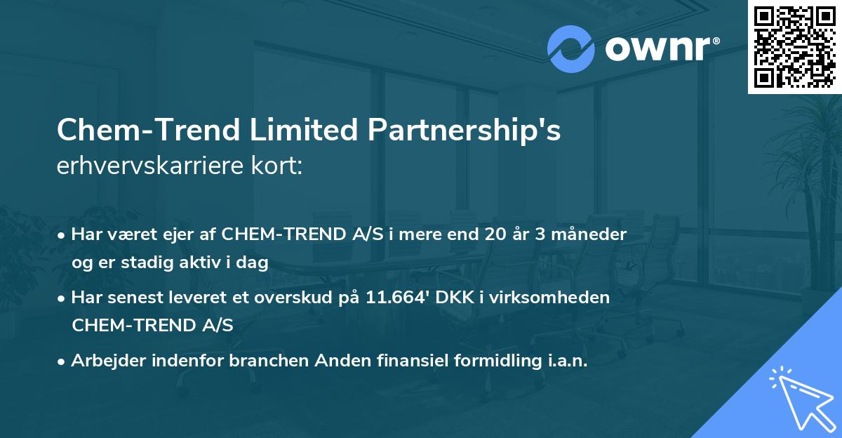 Chem-Trend Limited Partnership's erhvervskarriere kort