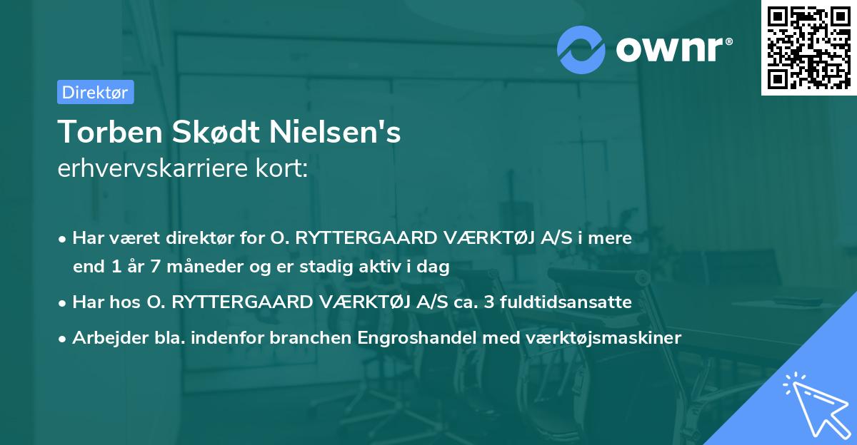 Torben Skødt Nielsen's erhvervskarriere kort