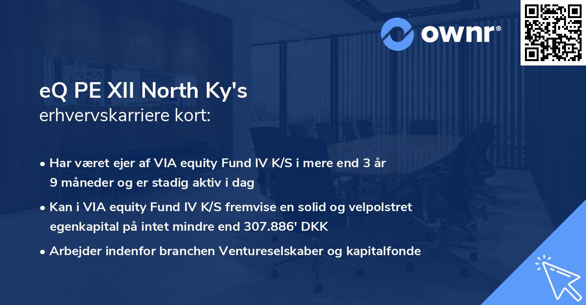 eQ PE XII North Ky's erhvervskarriere kort