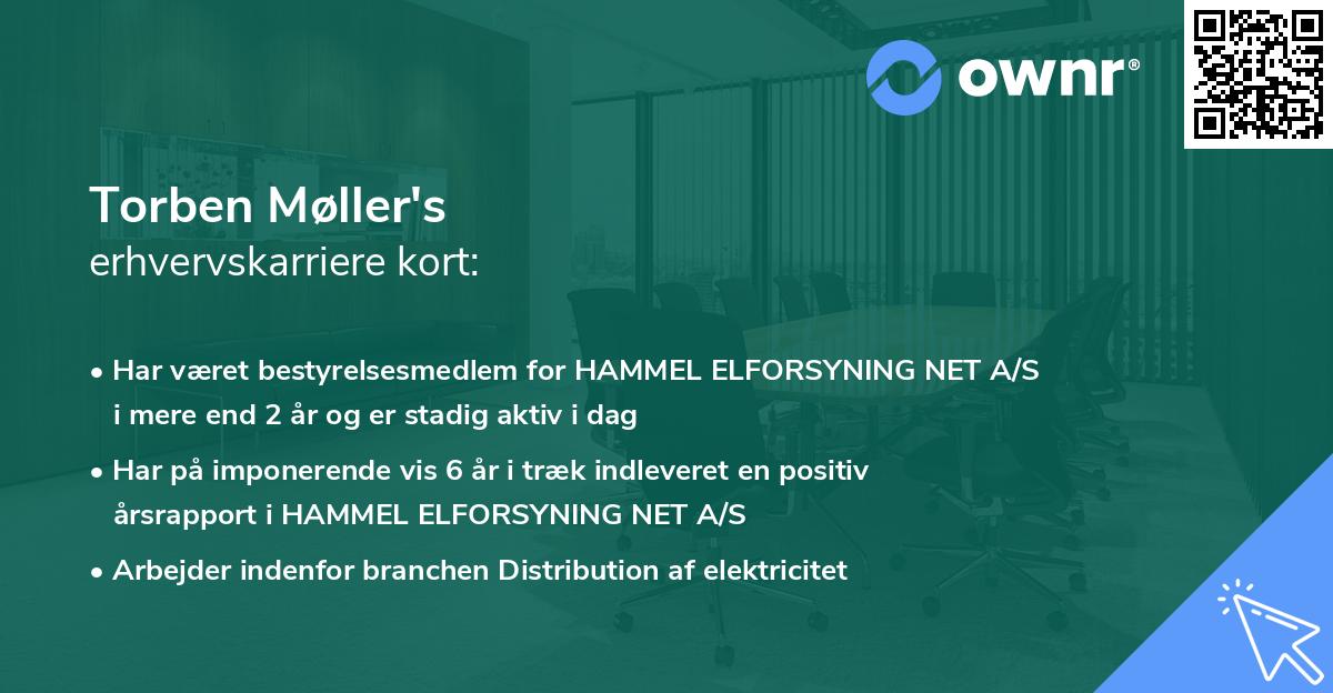 Torben Møller's erhvervskarriere kort