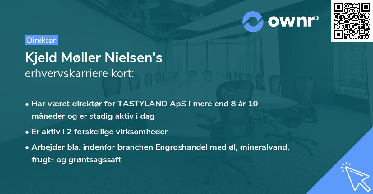 Kjeld Møller Nielsen's erhvervskarriere kort