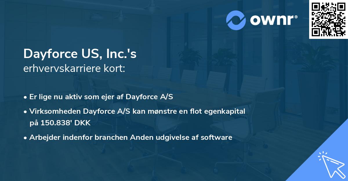 Dayforce US, Inc.'s erhvervskarriere kort