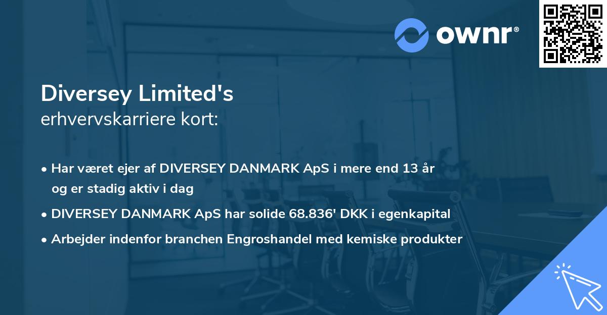 Diversey Limited's erhvervskarriere kort